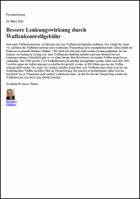 Pressemitteilung Bündnis 90