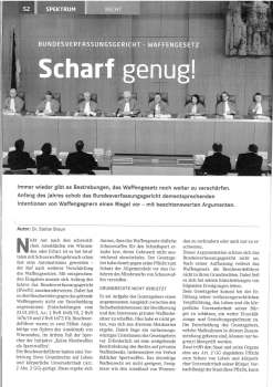 Scharf genug!